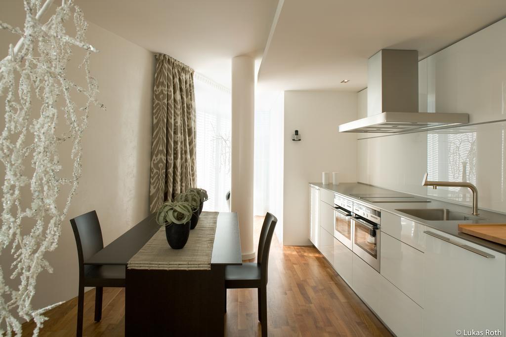 The Mandala Berlin, A Member Of Design Hotels ห้อง รูปภาพ A modern German kitchen