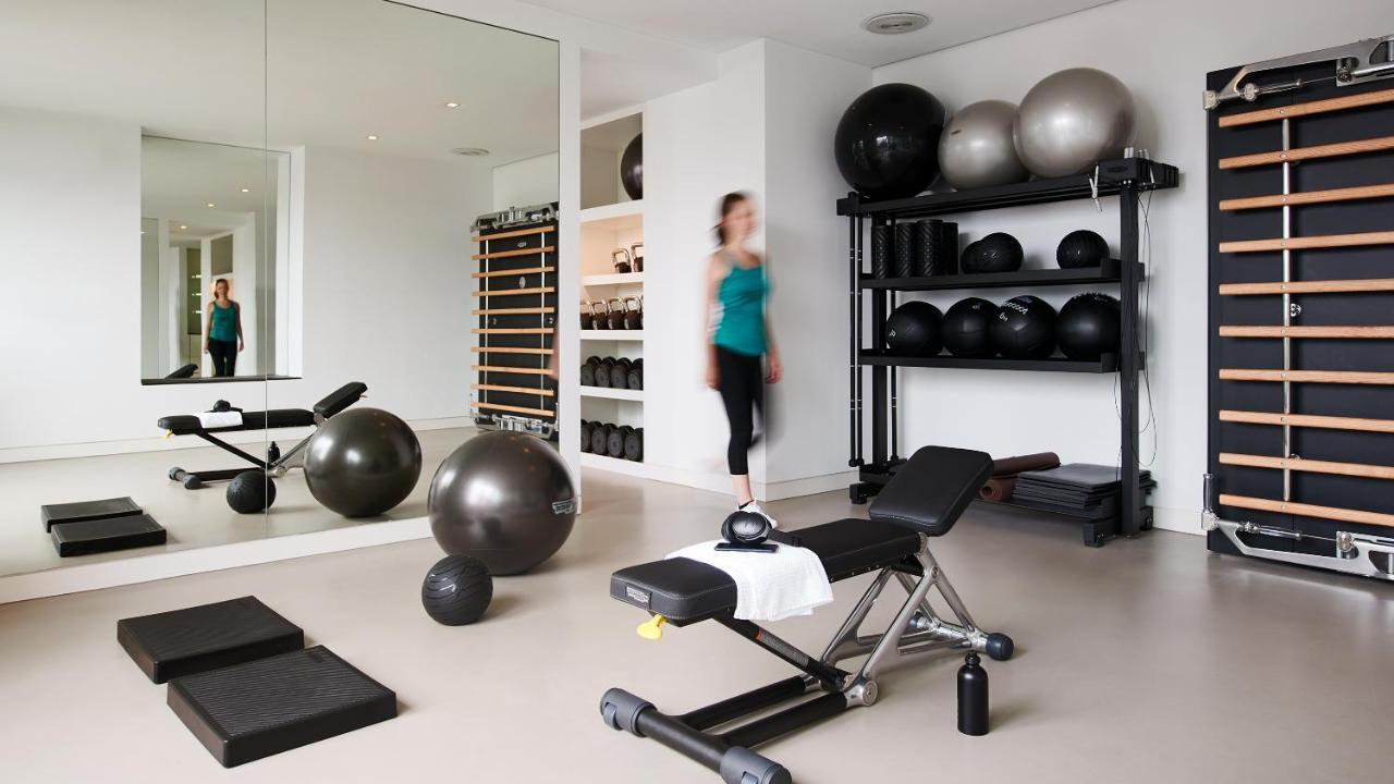 The Mandala Berlin, A Member Of Design Hotels ภายนอก รูปภาพ A home gym